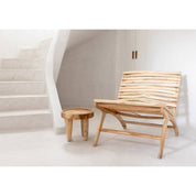 Luxury Handmade Artisan Side Table - Timeless Natural Design