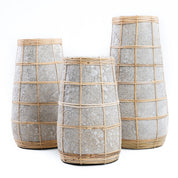 Handcrafted Luxury Concrete Vase - Timeless Artisan Design