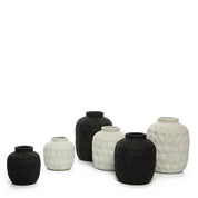 Handcrafted Luxury Black Vase - Timeless Artisan Design