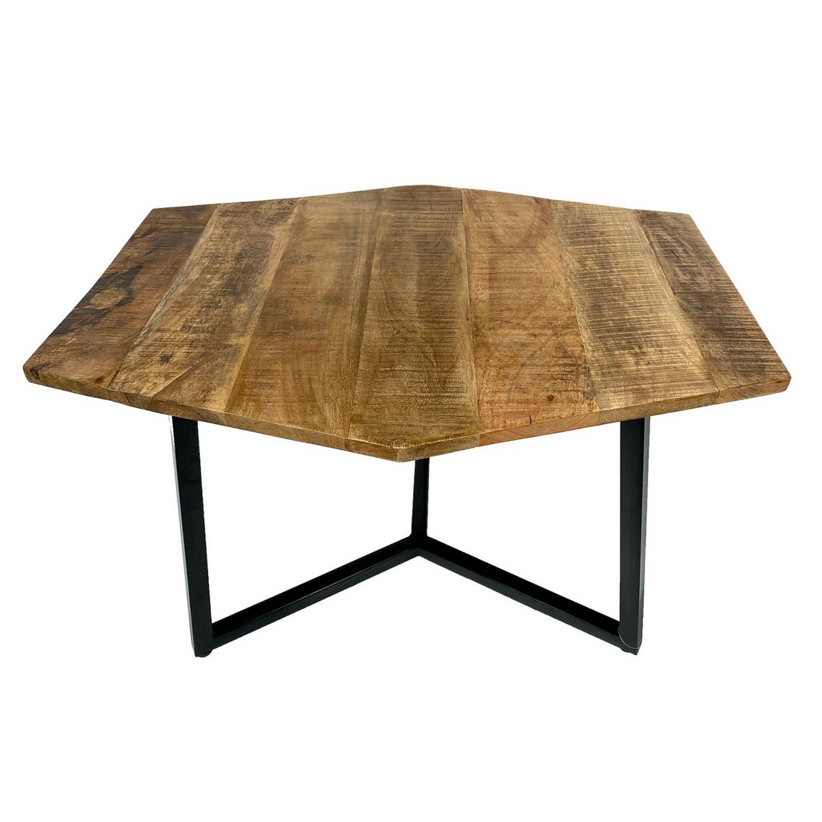 Handcrafted Recycled Wood Coffee Table – Industrial Artisan Design (Made in Germany)