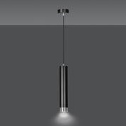 LYONN 1 Black Chrome Pendant Lamp