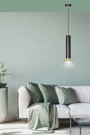 LYONN 1 Black Gold Pendant Lamp