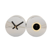 Handcrafted Luxury Wall Clock Duo in Timeless Artisan Design
