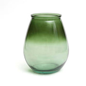 Handcrafted Qiezi Vase - Timeless Artisan Design in Green