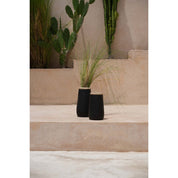 Handcrafted Luxury Black Vase - Timeless Artisan Design