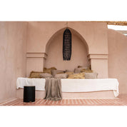 Canyon natural wood stool