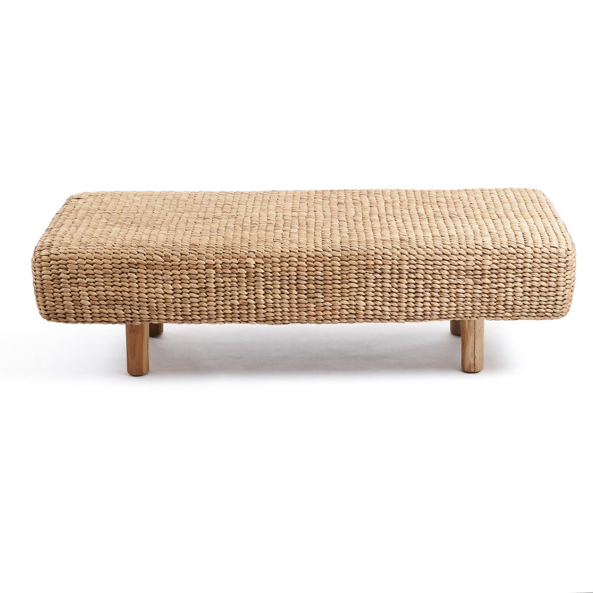 Handmade Water Hyacinth Bench - Timeless Artisan Design