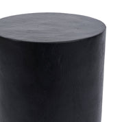 Montreal black suar wood stool