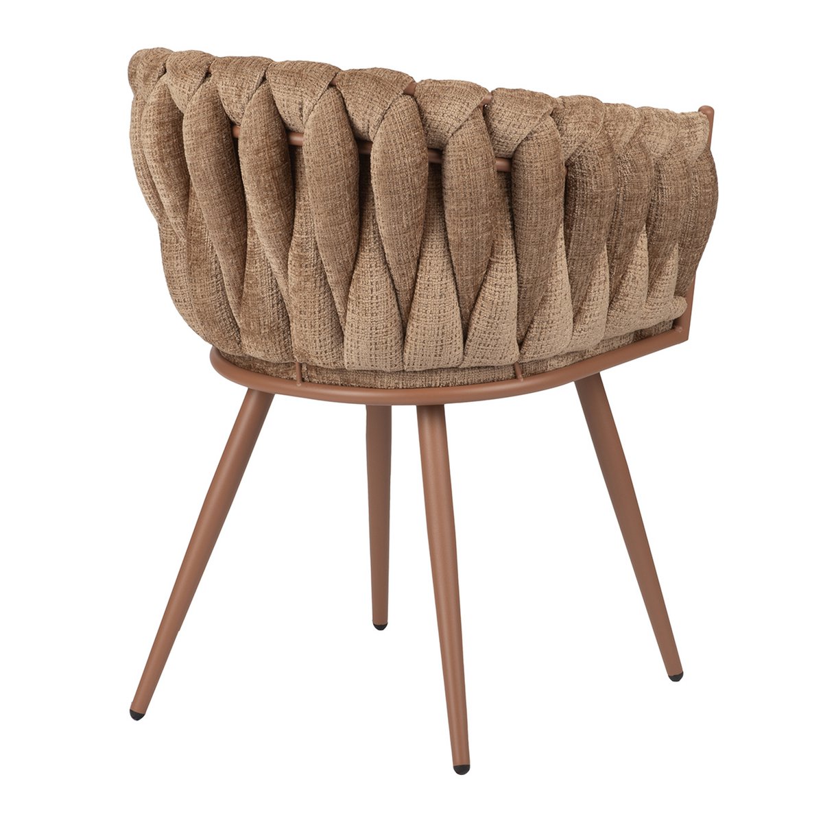 Sophisticated Hand-Finished Wave Chairs in Organic Neutral Tones