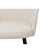 Elegant Pearl White Wing Chairs - Artisanal Luxury Set of 2