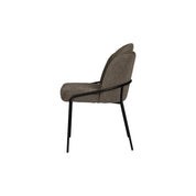 Refined Taupe Fjord Chair Set - Elegant, Hand-Finished Craftsmanship