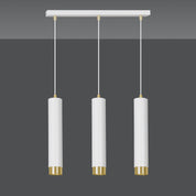 LYONN 3 White Gold Pendant Lamp