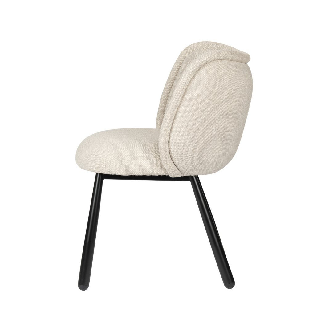 FANNUR PTP Hand-Finished Beige Panda Chairs - Timeless Elegance