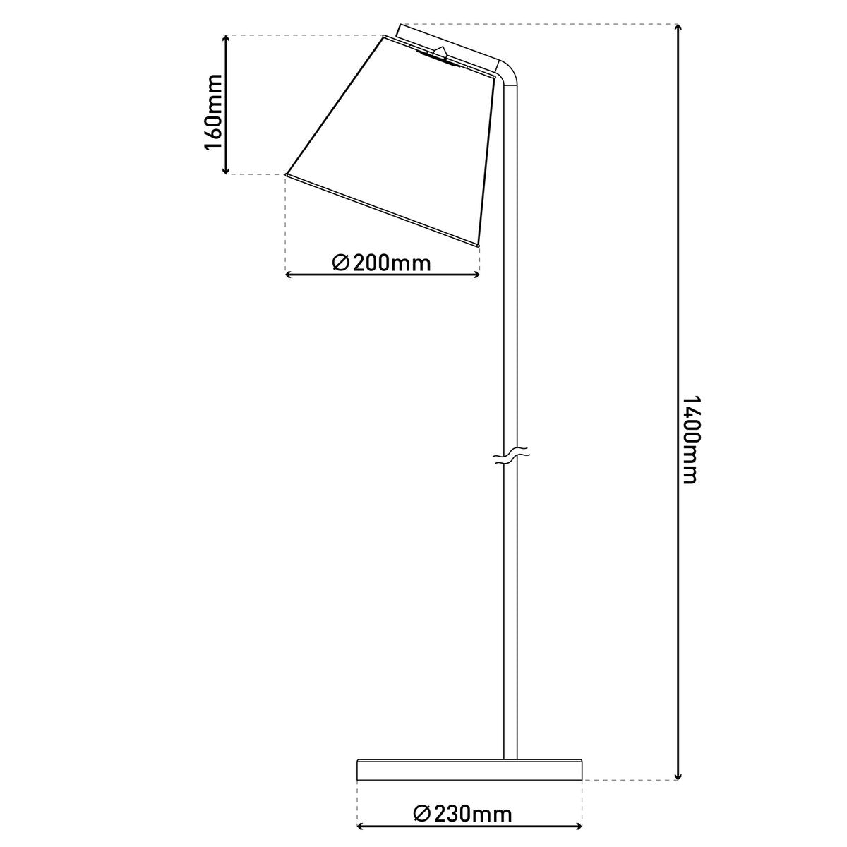 Handcrafted Luxury Korie Floor Lamp with Timeless Design