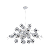 Timeless Artisan Pendant Lamp in Chrome with Natural Elegance