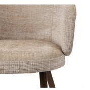 Elegant Hand-Finished Luna Chairs in Cream - Artisanal Craftsmanship