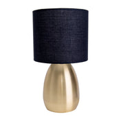 Aurum gold black table lamp