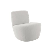 Ada bouclé chair white