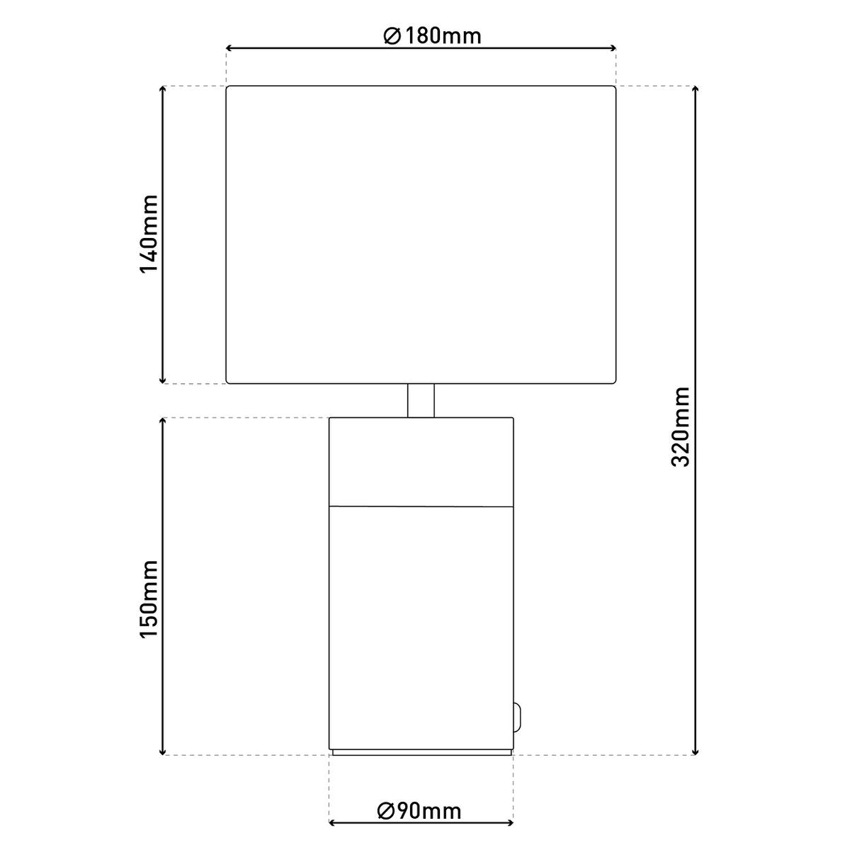 Timeless Handmade Gold and Brown Table Lamp for Luxe Spaces
