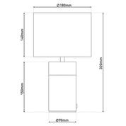 Timeless Handmade Gold and Brown Table Lamp for Luxe Spaces