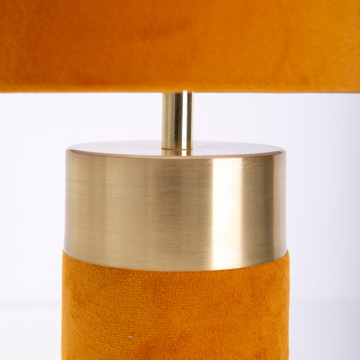 Timeless Handmade Gold and Brown Table Lamp for Luxe Spaces