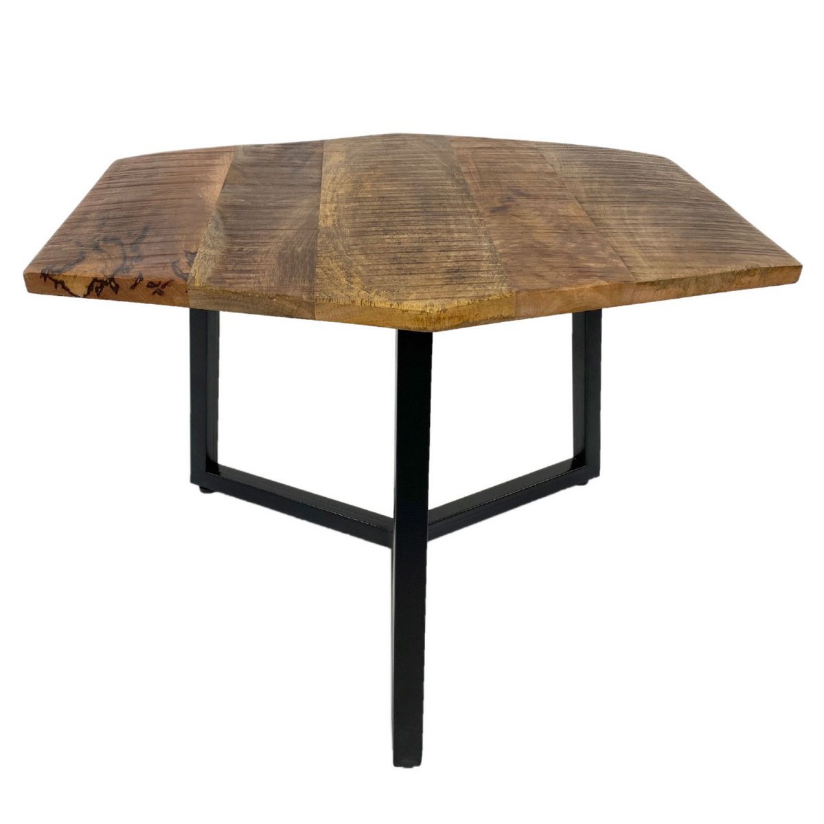 Handmade Artisan Side Table - Timeless Luxury Design in Black