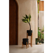 Timeless Black Charcoal Artisan Design - Handmade Luxury Statement