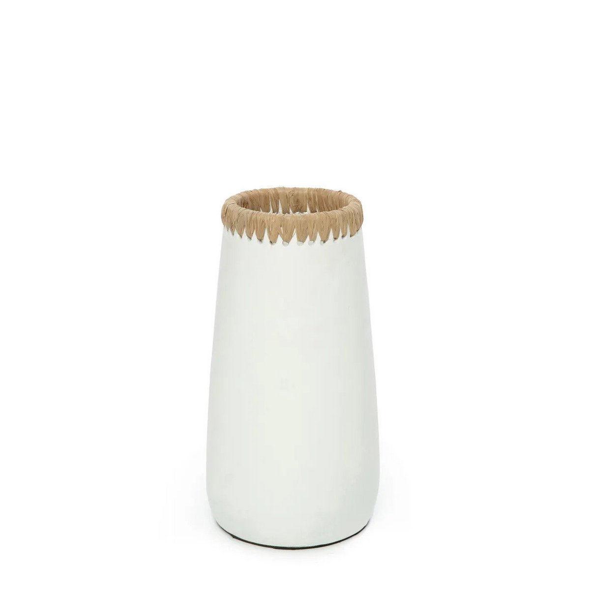 Handcrafted Luxury Vase - Timeless Artisan Design in White