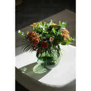 Handcrafted Qiezi Vase - Timeless Artisan Design in Green