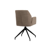 FANNUR PTP Hand-Finished Rotating Chair in Organic Brown