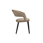 Elegant Sand White Tusk Chairs, Hand-Finished Craftsmanship