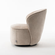 Draaifauteuil Elodie loris beige