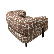 Curated Handmade Luxury Lounge Chair in Timeless Terracotta