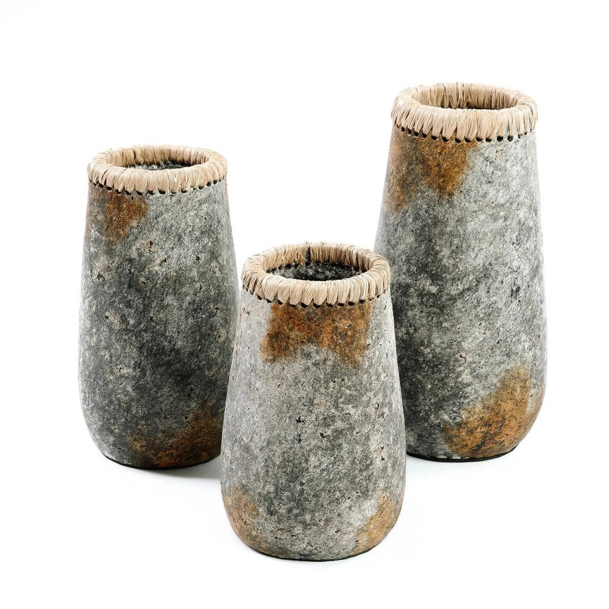 Timeless Artisan Grey Vase - Luxury Handmade Premium Design