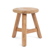 Noguchi round teak stool