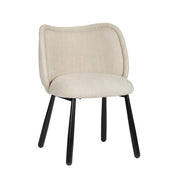 FANNUR PTP Hand-Finished Beige Panda Chairs - Timeless Elegance
