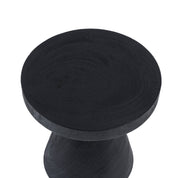 Timeless Handmade Luxury Side Table in Black with Artisan Design
