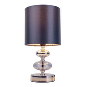 Handcrafted Luxury Table Lamp in Black - Timeless Artisan Design