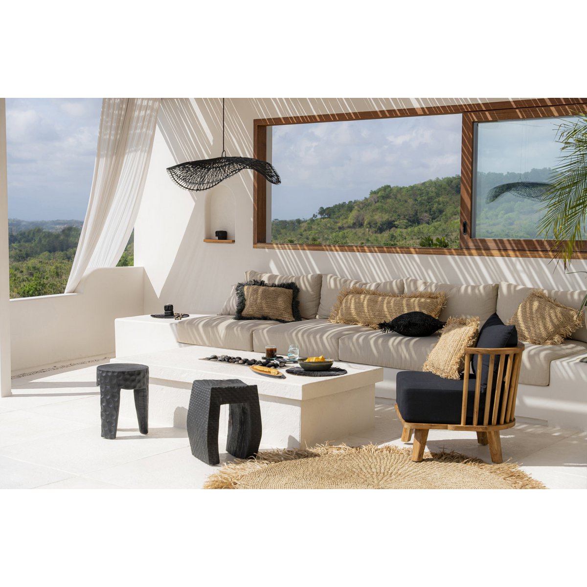 The Montano Stool - Black