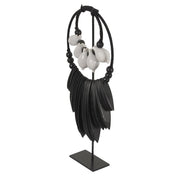 Timeless Handmade Octo Necklace in Premium Black & White