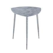 Handmade Artisan Side Table in Silver or Gold Finish (4pcs)