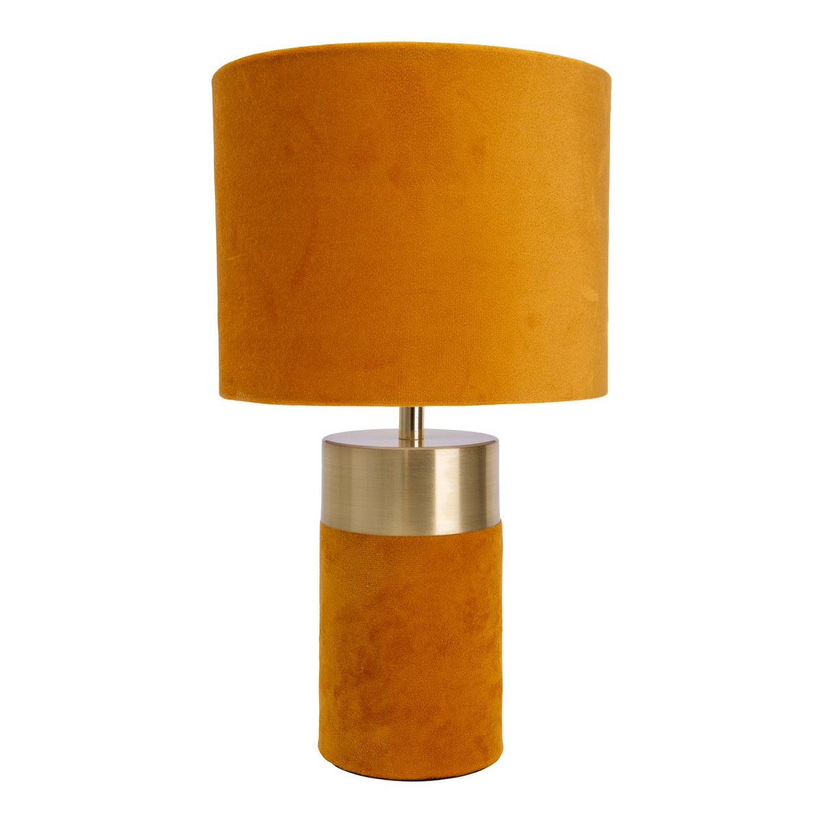 Timeless Handmade Gold and Brown Table Lamp for Luxe Spaces