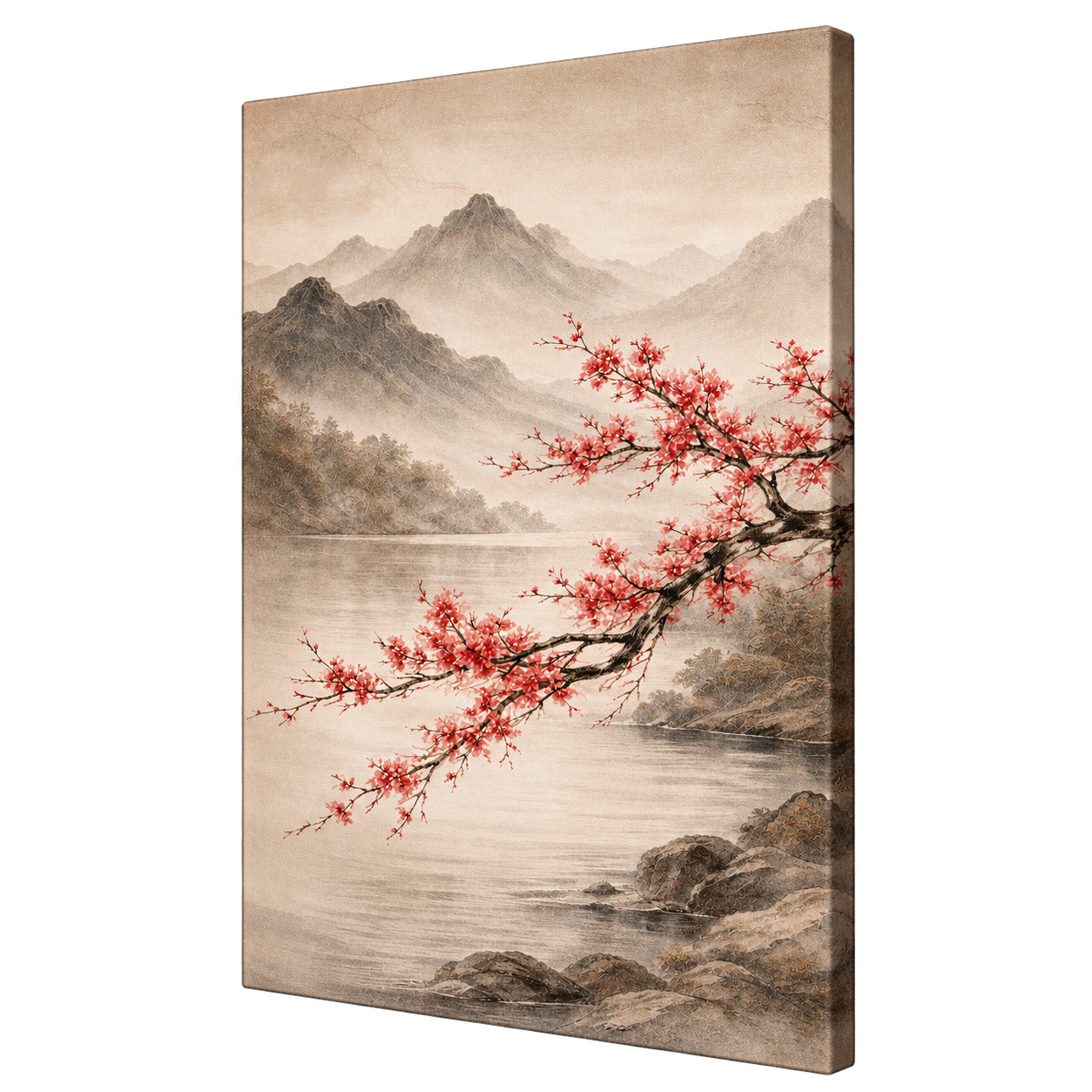 Blossoms in Mist