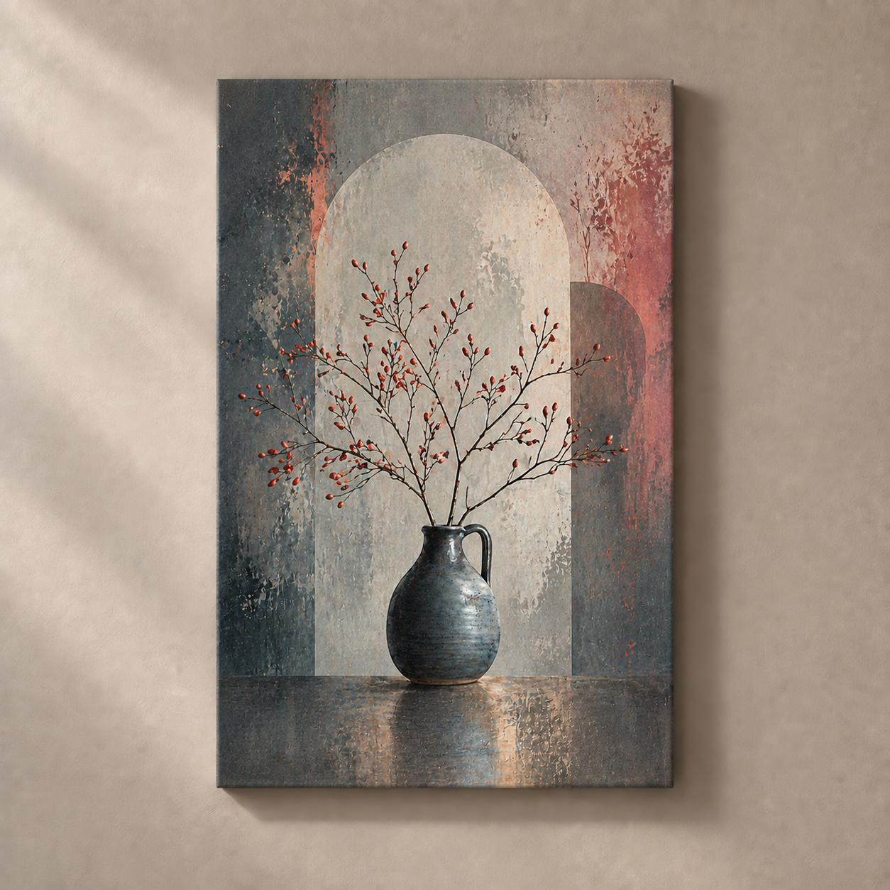 Blue Vase Stillness
