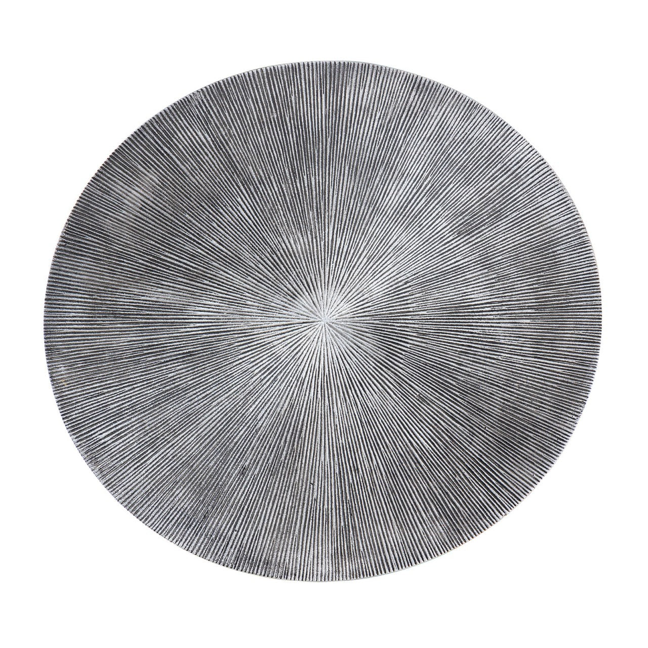 Calvera silver aluminium side table set