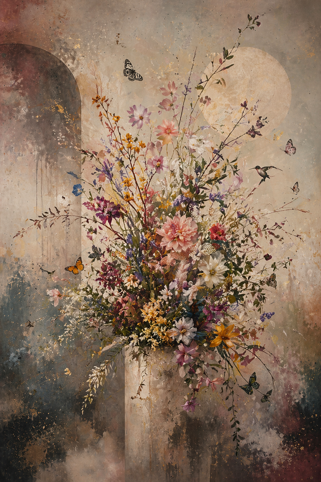Faded Floral Dream