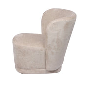 Serenella beige stoffen fauteuil