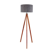Handmade Luxury Standing Lamp in Natural Materials - Timeless Design