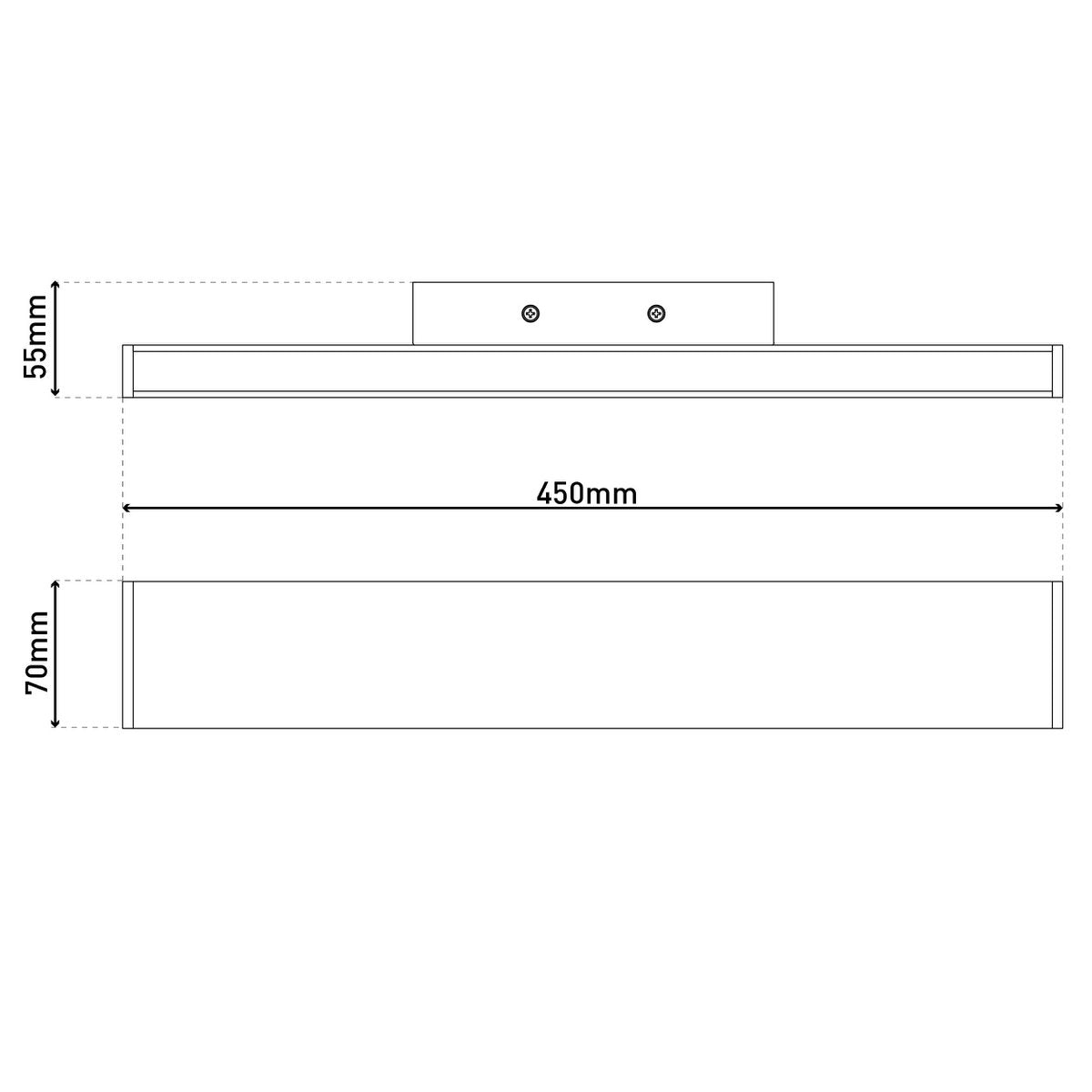 Timeless Luxury LED Wall Lamp - Artisan Crafted Design, 45cm