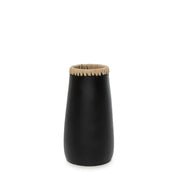 Handcrafted Luxury Black Vase - Timeless Artisan Design